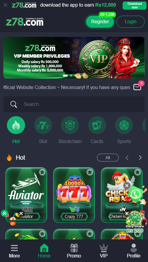 Z78 Game App