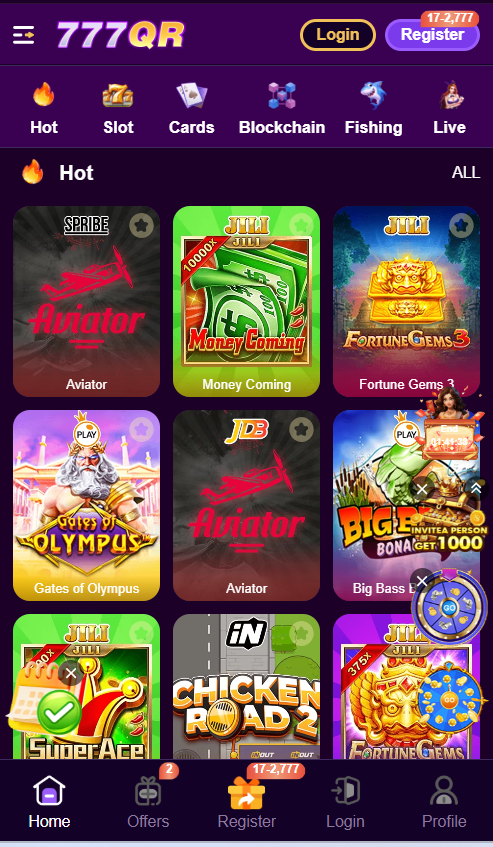 777QR Game